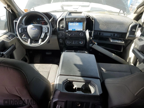 2017 Ford F-150 XL with VIN 1FTEW1EG0HKC62908, listed as a Copart auction lot 48599555 with 96,672 mi miles and Salvage Title. Bid and sale history available at carsss.com. Image 8.