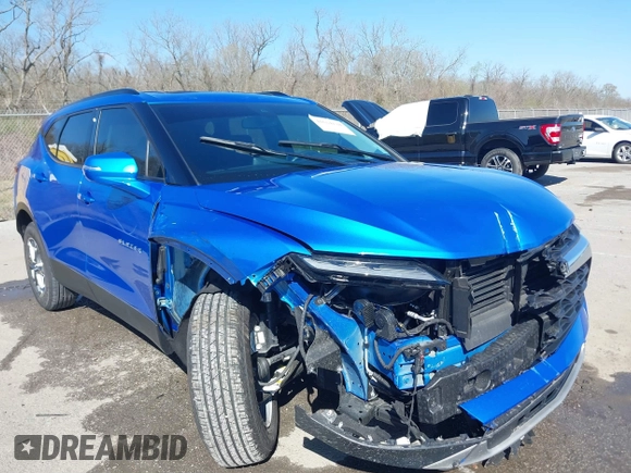 2024 Chevrolet Blazer LT с VIN 3GNKBDR46RS205478, выставлен на аукционе IAAI как лот 41664128 с пробегом 15 630 миль миль и . История ставок и продаж доступна на DreamBid. Изображение 1.
