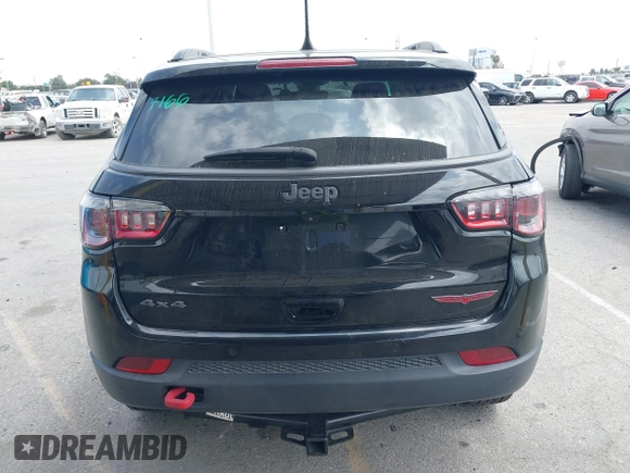2022 Jeep Compass Trailhawk with VIN 3C4NJDDB8NT107992, listed as a IAAI auction lot 42116531 with 48,787 mi miles and . Bid and sale history available at DreamBid. Image 16.