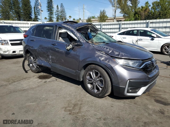 2022 Honda CR-V EX-L with VIN 5J6RW1H86NA003485, listed as a Copart auction lot 47619855 with 67,941 mi miles and Non Repairable. Bid and sale history available at carsss.com. Image 4.
