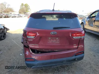2017 Kia Sorento LX with VIN 5XYPG4A36HG245899, listed as a Copart auction lot 88665775 with 183,252 mi miles and Salvage Title. Bid and sale history available at carsss.com. Image 6.