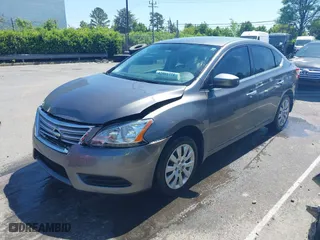 2015 Nissan Sentra S with VIN 3N1AB7AP5FY354696, listed as a IAAI auction lot 42001771 with 131,920 mi miles. Bid and sale history available at carsss.com. Image 2.