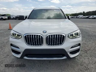 2018 BMW X3 xDrive30i with VIN 5UXTR9C57JLD57904, listed as a Copart auction lot 53699985 with 75,798 mi miles and Salvage Title. Bid and sale history available at DreamBid. Image 5.