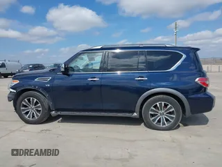 2020 Nissan Armada SL with VIN JN8AY2ND4L9108176, listed as a IAAI auction lot 41590846 with 115,588 mi miles. Bid and sale history available at carsss.com. Image 14.