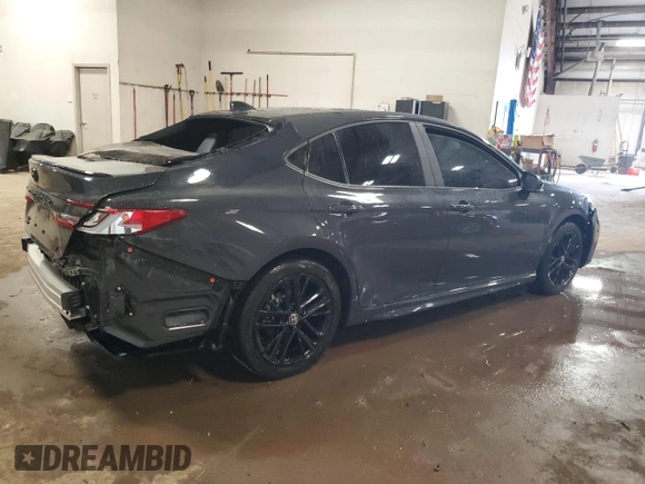 2025 Toyota Camry LE z VIN 4T1DBADK2SU527722, wystawiony jako Copart lot #53717815 z przebiegiem 1 442 mil mil oraz Nie do naprawy • Non repairable. Historia ofert i sprzedaży dostępna na DreamBid. Obrazek 3.