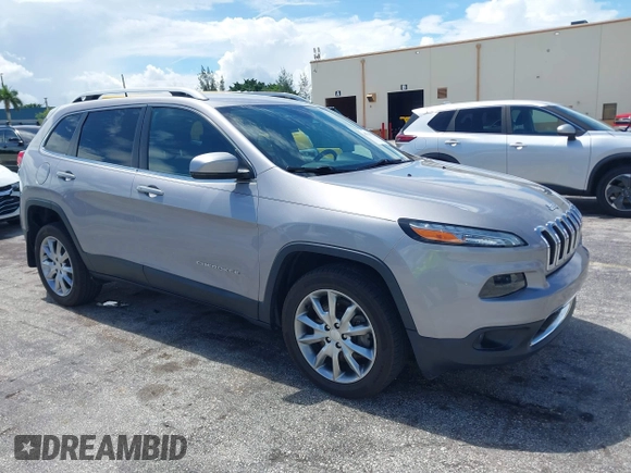 2018 Jeep Cherokee Limited z VIN 1C4PJLDX5JD605632, wystawiony jako IAAI lot #42743575 z przebiegiem 51 679 mil mil oraz . Historia ofert i sprzedaży dostępna na DreamBid. Obrazek 1.