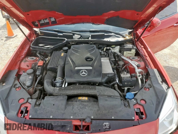 2016 Mercedes-Benz SLK 300 with VIN WDDPK3JA8GF115508, listed as a Copart auction lot 60453855 with 48,929 mi miles and Salvage title. Bid and sale history available at DreamBid. Image 11.