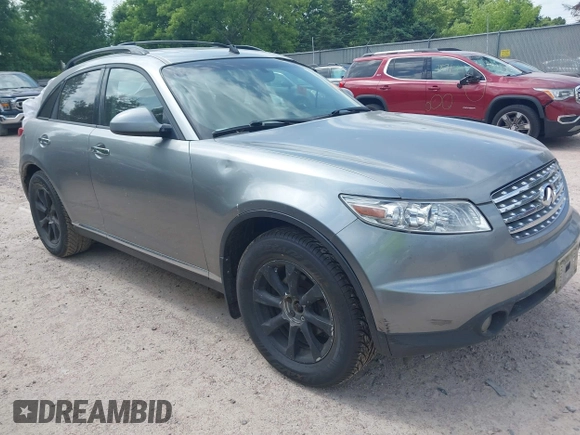2006 Infiniti FX with VIN JNRAS08WX6X201461, listed as a IAAI auction lot 42551441 with Not provided miles and . Bid and sale history available at DreamBid. Image 1.