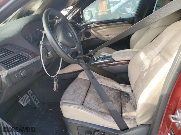 2010 BMW X6 xDrive35i with VIN 5UXFG4C50AL226655, listed as a Copart auction lot 47475925 with 0 mi miles and Salvage Title. Bid and sale history available at carsss.com. Image 7.