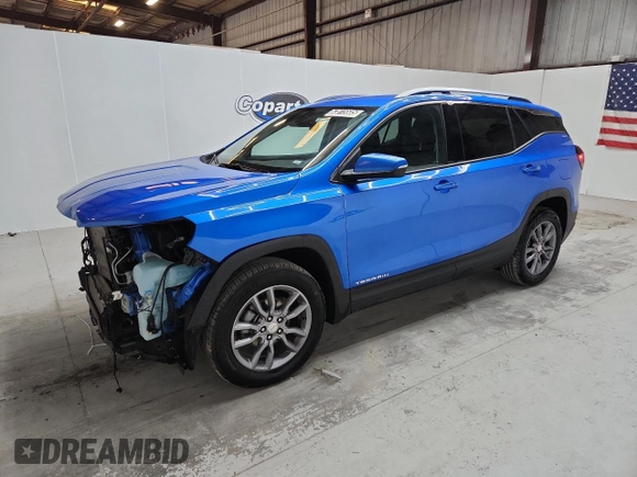 2024 GMC Terrain SLT with VIN 3GKALVEG9RL178377, listed as a Copart auction lot 63515605 with 43,075 mi miles and Clean title. Bid and sale history available at DreamBid. Image 1.