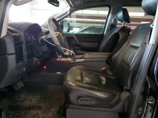2011 Nissan Titan Pro-4X with VIN 1N6AA0EC5BN307980, listed as a Copart auction lot 42000295 with 168,335 mi miles and Salvage title. Bid and sale history available at DreamBid. Image 7.