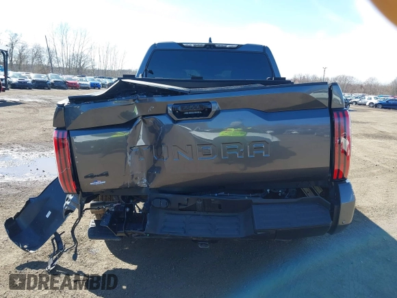 2024 Toyota Tundra Limited with VIN 5TFWA5DB2RX185625, listed as a IAAI auction lot 41829342 with 16,023 mi miles and . Bid and sale history available at DreamBid. Image 16.