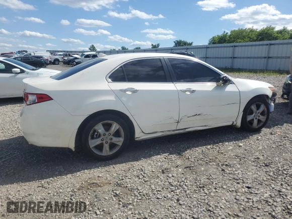 2010 Acura TSX with VIN JH4CU2F62AC002145, listed as a Copart auction lot 58056325 with 181,660 mi miles and Salvage title. Bid and sale history available at DreamBid. Image 3.