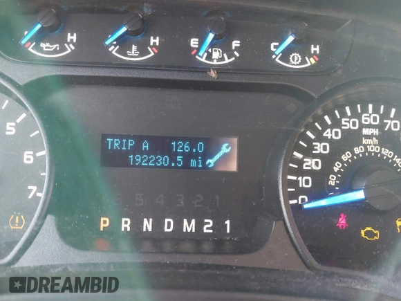 2013 Ford F-150 XL with VIN 1FTFW1EF1DKD13578, listed as a IAAI auction lot 41590263 with 192,230 mi miles and . Bid and sale history available at DreamBid. Image 14.