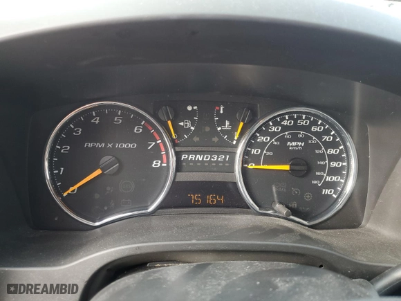 2007 Chevrolet Colorado LT w/1LT with VIN 1GCCS19E878195434, listed as a Copart auction lot 84729474 with 75,164 mi miles and Salvage Title. Bid and sale history available at carsss.com. Image 9.