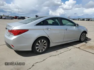 2014 Hyundai Sonata SE with VIN 5NPEC4AC4EH897489, listed as a Copart auction lot 49184125 with 95,840 mi miles and Salvage Title. Bid and sale history available at DreamBid. Image 3.