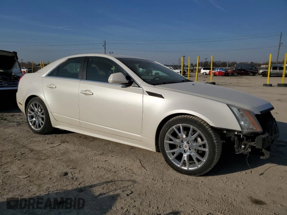 2012 Cadillac CTS Premium with VIN 1G6DS5E33C0141549, listed as a Copart auction lot 48480825 with 137,429 mi miles and Salvage title. Bid and sale history available at DreamBid. Image 4.