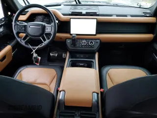 2023 Land Rover Defender X with VIN SALEXEEU8P2111784, listed as a Copart auction lot 49658795 with 25,844 mi miles and Salvage title. Bid and sale history available at DreamBid. Image 8.