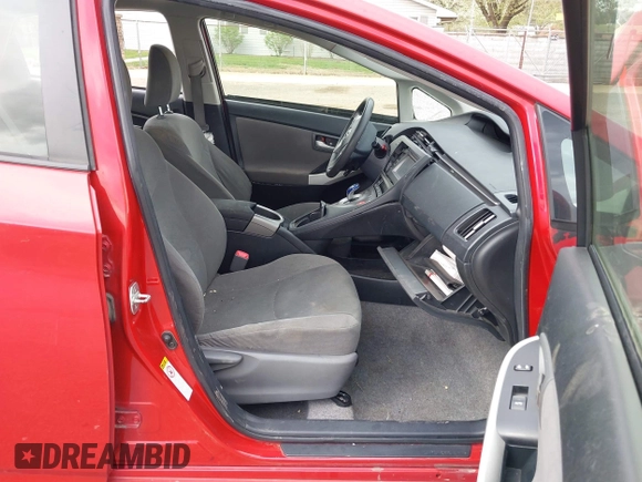 2012 Toyota Prius One with VIN JTDKN3DU0C1520187, listed as a IAAI auction lot 42070196 with 191,023 mi miles. Bid and sale history available at carsss.com. Image 5.