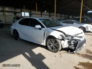 2019 Toyota Camry LE with VIN 4T1B11HK1KU186205, listed as a Copart auction lot 52455625 with 122,099 mi miles and Salvage Title. Bid and sale history available at carsss.com. Image 4.
