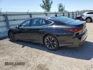 2021 Lexus LS with VIN JTHF51FF3M5014656, listed as a Copart auction lot 50409693 with 7,906 mi miles. Bid and sale history available at carsss.com. Image 2.