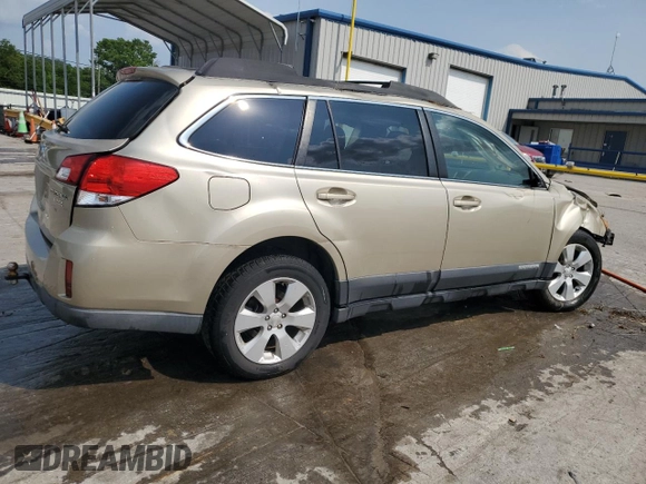 2010 Subaru Outback Premium All-Weather Anniversary with VIN 4S4BRBCCXA3372070, listed as a Copart auction lot 60491595 with 264,928 mi miles and Salvage title. Bid and sale history available at DreamBid. Image 3.