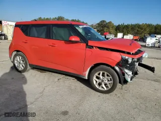 2025 Kia Soul LX with VIN KNDJ23AU9S7248047, listed as a Copart auction lot 41786265 with 12,366 mi miles and Salvage Title. Bid and sale history available at carsss.com. Image 4.