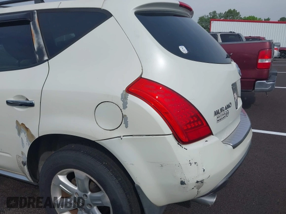 2006 Nissan Murano S z VIN JN8AZ08T96W424215, wystawiony jako IAAI lot #42126408 z przebiegiem 224 188 mil mil oraz . Historia ofert i sprzedaży dostępna na DreamBid. Obrazek 6.