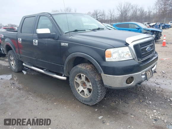 2006 Ford F-150 XLT with VIN 1FTPW14V96KD63001, listed as a IAAI auction lot 42061156 with 189,174 mi miles and . Bid and sale history available at carsss.com. Image 1.