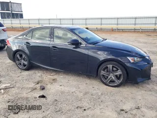 2017 Lexus IS 300 with VIN JTHCM1D28H5020352, listed as a Copart auction lot 43631495 with 78,585 mi miles and Salvage title. Bid and sale history available at DreamBid. Image 4.