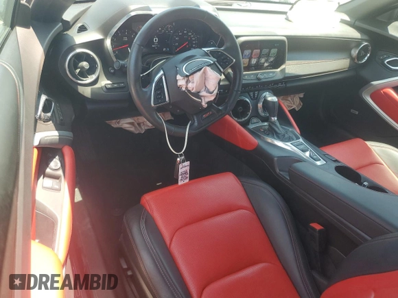 2016 Chevrolet Camaro 2SS with VIN 1G1FH1R72G0178455, listed as a Copart auction lot 62285365 with 46,971 mi miles and Salvage title. Bid and sale history available at DreamBid. Image 8.