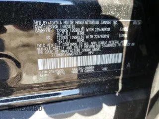 2024 Toyota RAV4 Hybrid XLE Premium with VIN 2T3B6RFV9RW076517, listed as a Copart auction lot 44642775 with 3,671 mi miles and Salvage Title. Bid and sale history available at carsss.com. Image 12.