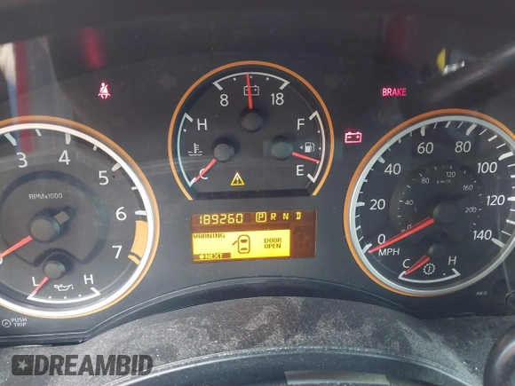 2012 Nissan Titan SV with VIN 1N6BA0EK3CN314391, listed as a IAAI auction lot 42240405 with 189,260 mi miles and . Bid and sale history available at DreamBid. Image 7.