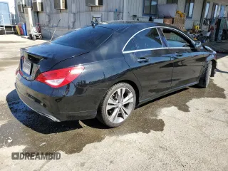 2018 Mercedes-Benz CLA 250 with VIN WDDSJ4EBXJN509885, listed as a Copart auction lot 58088825 with Not provided miles and Salvage title. Bid and sale history available at DreamBid. Image 3.