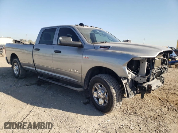 2022 Ram 2500 Tradesman with VIN 3C6UR4HJ0NG138627, listed as a Copart auction lot 76863234 with 80,040 mi miles and Salvage title. Bid and sale history available at DreamBid. Image 4.