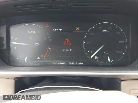 2016 Land Rover Range Rover HSE with VIN SALGS2VF1GA274838, listed as a IAAI auction lot 41702121 with 93,116 mi miles and . Bid and sale history available at DreamBid. Image 15.
