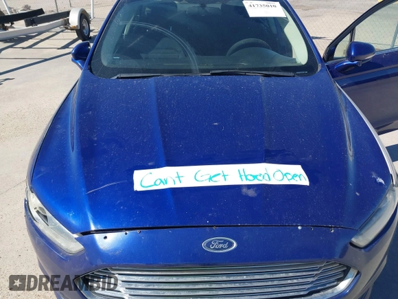 2013 Ford Fusion SE with VIN 3FA6P0HR7DR109575, listed as a IAAI auction lot 41735010 with 83,859 mi miles. Bid and sale history available at carsss.com. Image 10.