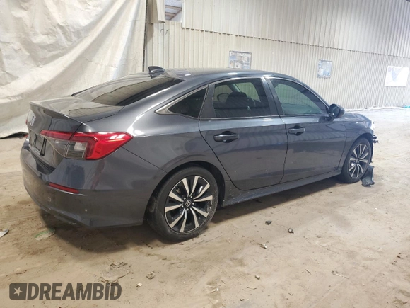 2023 Honda Civic EX z VIN 2HGFE1F71PH311773, wystawiony jako Copart lot #59987065 z przebiegiem 40 525 mil mil oraz Czysty tytuł • Clean title. Historia ofert i sprzedaży dostępna na DreamBid. Obrazek 3.