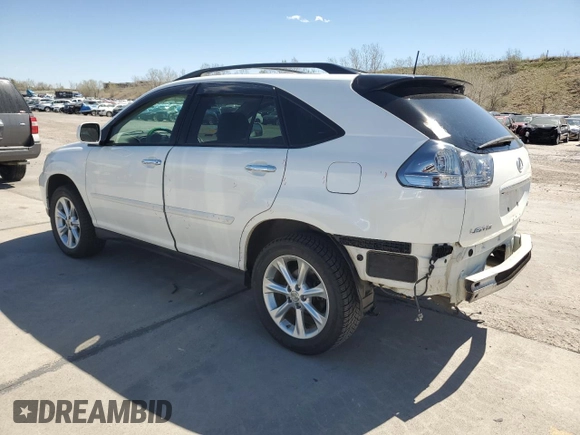 2008 Lexus RX with VIN 2T2HK31U48C082439, listed as a Copart auction lot 53052075 with 127,501 mi miles and Salvage Title. Bid and sale history available at carsss.com. Image 2.