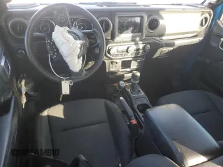 2022 Jeep Wrangler Unlimited Sport with VIN 1C4HJXDN8NW173946, listed as a Copart auction lot 89025355 with Not Provided miles and Salvage Title. Bid and sale history available at DreamBid. Image 8.