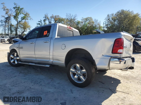 2018 Ram 1500 Big Horn with VIN 1C6RR6GTXJS123544, listed as a Copart auction lot 49688655 with 43,103 mi miles and Salvage title. Bid and sale history available at DreamBid. Image 2.