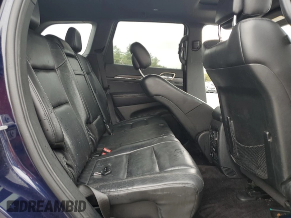 2017 Jeep Grand Cherokee Limited with VIN 1C4RJFBG6HC801902, listed as a Copart auction lot 58789455 with Not provided miles and Salvage title. Bid and sale history available at DreamBid. Image 11.