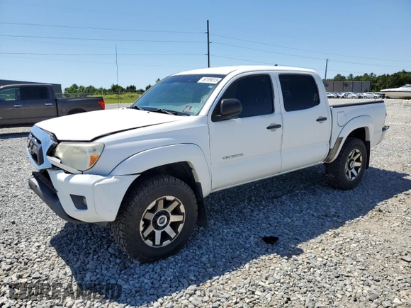 2015 Toyota Tacoma PreRunner with VIN 3TMJU4GNXFM180210, listed as a Copart auction lot 58169015 with 153,037 mi miles and Salvage title. Bid and sale history available at DreamBid. Image 1.