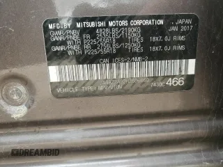 2017 Mitsubishi Outlander ES z VIN JA4AZ2A32HZ606660, wystawiony jako Copart lot #54252055 z przebiegiem Nie podano mil oraz Czysty tytuł • Clean title. Historia ofert i sprzedaży dostępna na DreamBid. Obrazek 13.