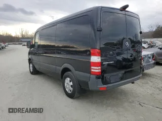 2017 Mercedes-Benz Sprinter with VIN 8BRPE7CD8HE132332, listed as a Copart auction lot 43087025 with 124,435 mi miles and Salvage Title. Bid and sale history available at DreamBid. Image 2.