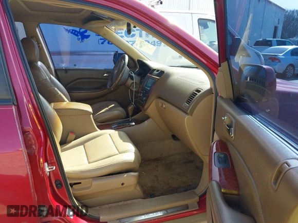 2006 Acura MDX with VIN 2HNYD18216H516630, listed as a IAAI auction lot 41757669 with 247,749 mi miles. Bid and sale history available at carsss.com. Image 5.