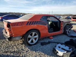 2010 Dodge Challenger SRT-8 with VIN 2B3CJ7DW8AH308873, listed as a Copart auction lot 88857005 with 162,537 mi miles and Salvage title. Bid and sale history available at DreamBid. Image 3.