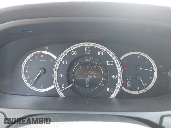 2013 Honda Accord EX-L with VIN 1HGCR2F88DA111442, listed as a IAAI auction lot 42138923 with 112,097 mi miles and . Bid and sale history available at DreamBid. Image 7.