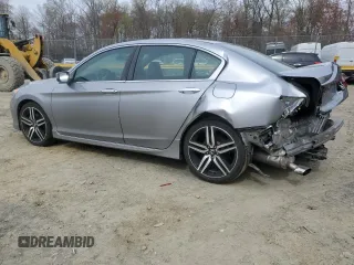2017 Honda Accord Sedan Sport with VIN 1HGCR2F5XHA070758, listed as a Copart auction lot 51325635 with 43,465 mi miles and Salvage Title. Bid and sale history available at carsss.com. Image 2.