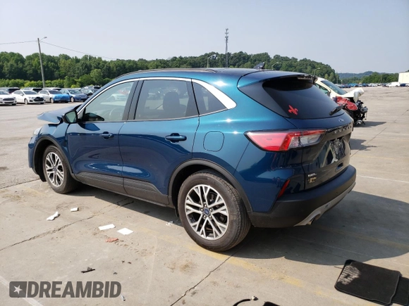 2020 Ford Escape SEL with VIN 1FMCU0H63LUA08628, listed as a Copart auction lot 60546095 with 33,439 mi miles and Salvage title. Bid and sale history available at DreamBid. Image 2.
